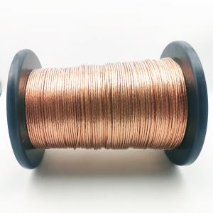 China 24 Awg 26 Awg 28 Awg Enameled Copper Stranded Wire Mylar / Taped Litz Wire on sale