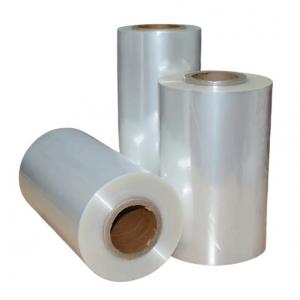 Quality Eco Friendly Polyolefin Shrink Wrap Film Roll 15 - 30 Micron High Tear Resistance for sale