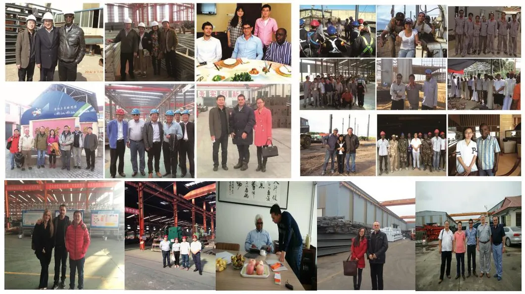 China Prefabricated Light Steel Structure Factory Construction Building