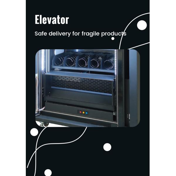 Public Convenient Breakfast Food Sandwich Custom Vending Machine With Microwave Micron