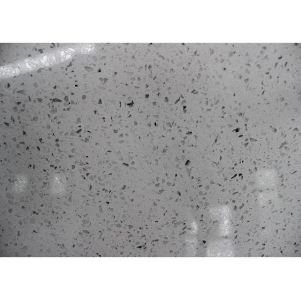 D940 Engineered Quartz Countertops , Classical Mirror White Quartz Worktop