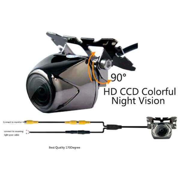 Universal Mount Car front Rear View Parking Camera HD Waterproof Reverse shockproof 170 degree Parking line CMOS-890