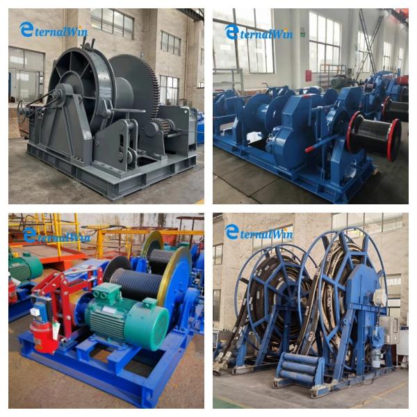 Customized Rated Load And Customized Rope Capacity Marine Hydraulic Puller