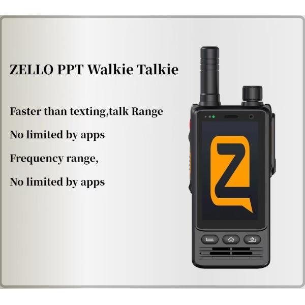 Android Walkie Talkie Smart Terminal Intercom with Android 9.0 2.95-Inch Touch Screen and 4G POC Global Communication