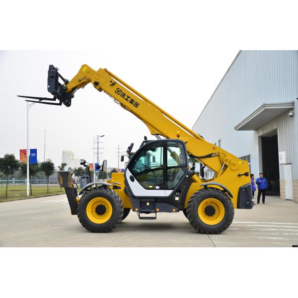 Chinese XCMG XC6-3514K 3.5 ton side loader forklift 14 m small telehandler telescopic handler price