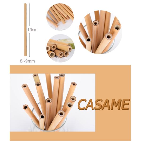 Customization Biodegradable Kitchen Accessories Set with Eco Friendly Reusable Straws