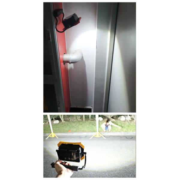 10 Watt Magnetic Rechargeable Handheld LED Work Light Any Adjustable Tripod Stand