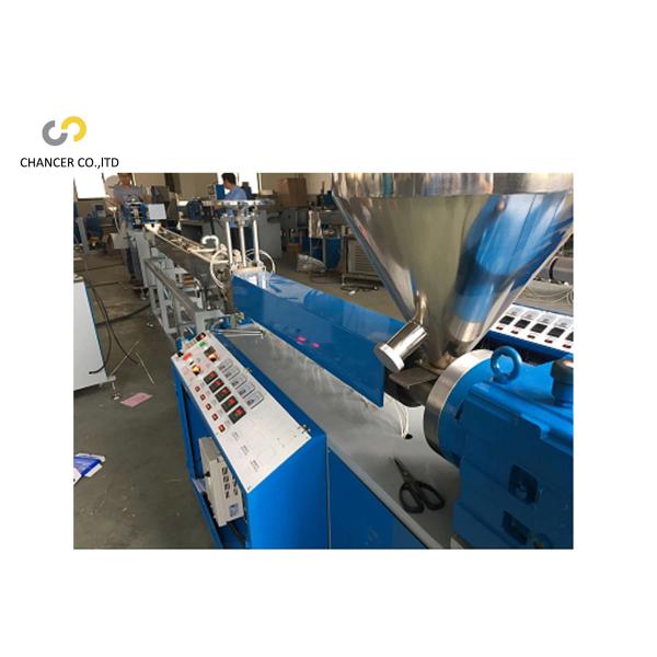 Automatic two colors straight PP PE plastic drinking straw extruder