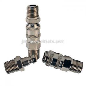 Mini-pneumatic quick release air couplings carbon steel pipe fitting