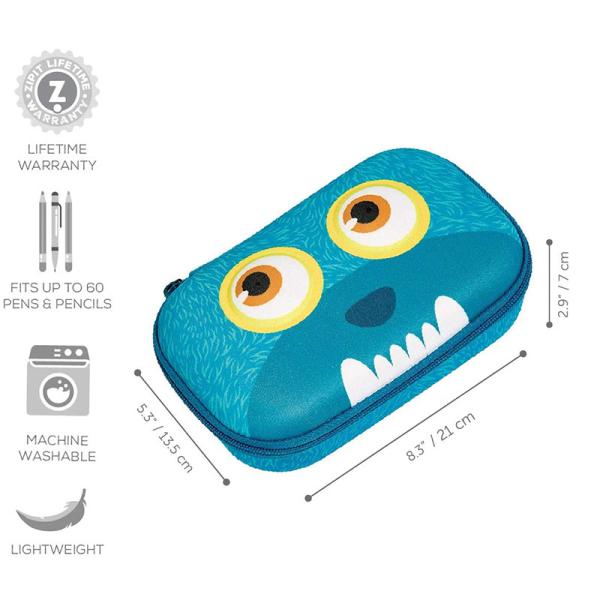 shockproof 60 Pens EVA Pencil Case 2.39 ounces