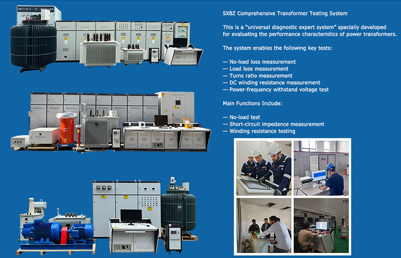Intelligent Power Transformer Comprehensive Testing System with Integrated Measurement, Control and Automated Test Functions