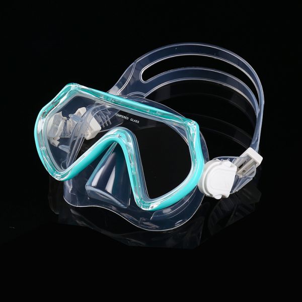 Factory Wholesale Tempered Glass Lens Children's Diving Mask For Kids Scuba Diving Snorkeling