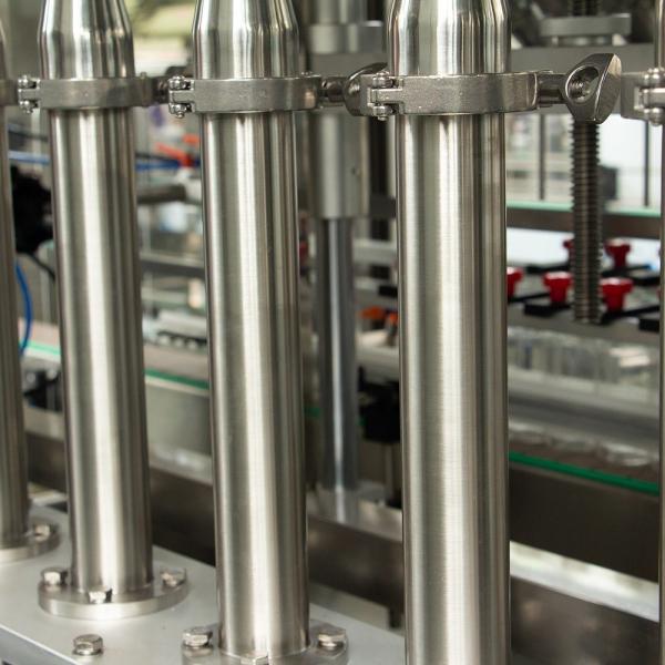 Automatic Piston Pump 50ml-5000ml Quantitative Ghee Filling Machine For Plastic Pet Bottle