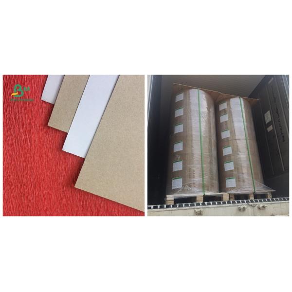 Recycle pulp 250gsm 270gsm Thickness Duplex Board Whit Grey Back