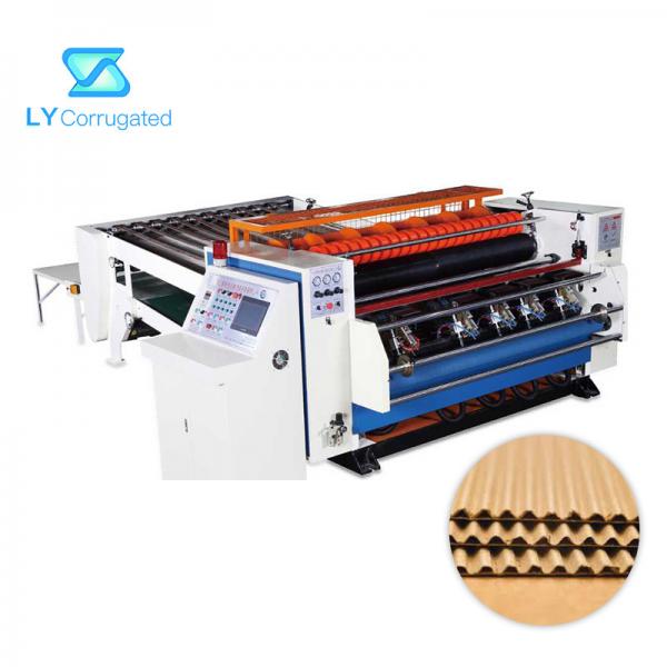 Buy 2 Ply Corrugated Cardboard Machine Vertical Horizontal All In One Cutting Machine at wholesale prices