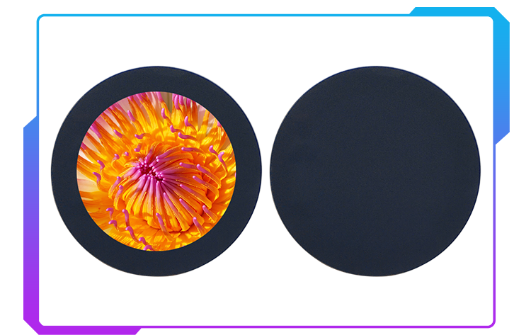 480x480 Round TFT Display 2.1 LCD Module With 40pin 18 BIT RGB Interface Touch Screen