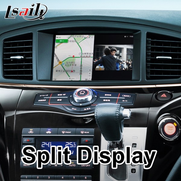 Lsailt Android Carplay Multimedia Interface for 2010-2020 Nissan Elgrand E52