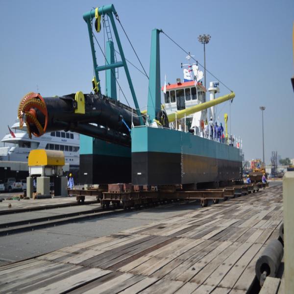 River Sand Cutter Suction Dredger with Underwater Mud Pump