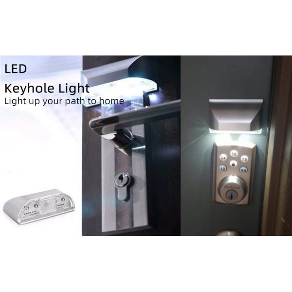 PIR Sensor LED Keyhole Battery Night Light for Motion-Activated Lighting