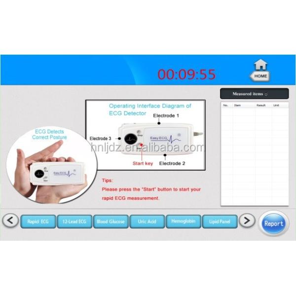 Self Service Physical Examination Machine with A4 Printer and Customizable Color