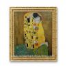 Hand Painted Reproduction Oil Paintings Canvas Kiss Oil Painting For Home Decoration for sale