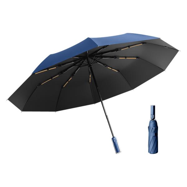 Convenient Automatic Open Pongee Panel Windproof UV Protection Smart Umbrella for Boys