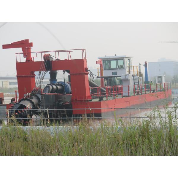 High Performance 20 inch 700 cbm/h Solid Sand Suction Hydraulic Cutter Suction Dredger with Spud Carriage for Dredging