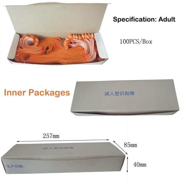 Soft and Safe Nail Insertion Inlay Technology Disposable Child Identification Band