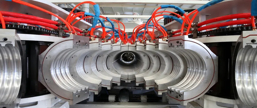 Fully Automatic HDPE/PP Double Wall Corrugated Pipe Production Line
