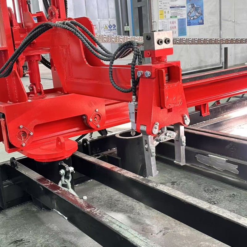 PLC Controlled Power Catwalk Automatic Pipe Feeding System Remote Control Operation