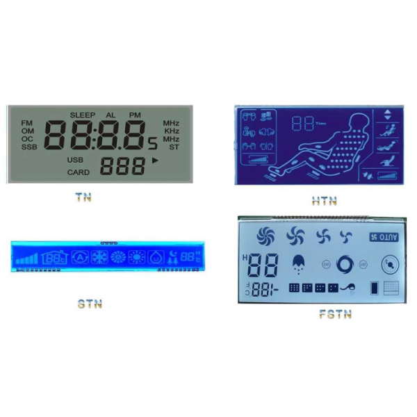 COG LCD Module 128x128 Dot Matrix Display with STN Gray Positive Screen and 3.3V Logic for Industrial Applications