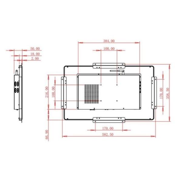23.8-Inch Linux Embedded Vision Hub for Command Centers, Educational Systems, Traffic Management, and Public Information Systems
