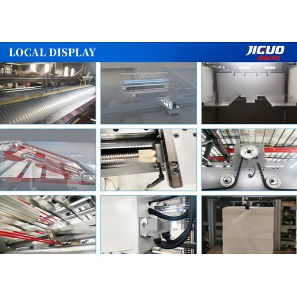Sheet 1200x720mm Automatic Flute Laminator Machine Cardboard Paper