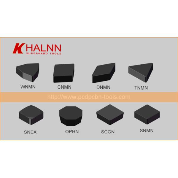 RNEN090300 Solid CBN Inserts Face Milling Cast Iron Cylinder Head With High Efficiency