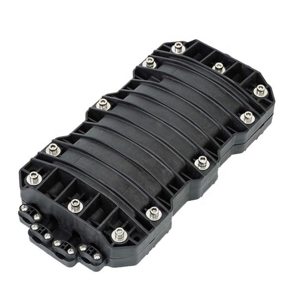 4 In 4 Out Inline 48 Cores Closure Fiber Optic Ip68 Underground