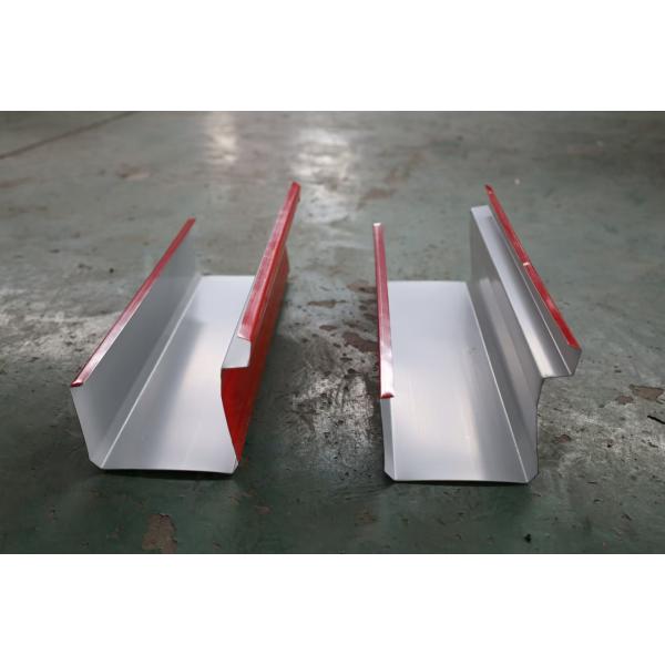K Style Seamless Metal Rain Gutter Ogee Gutters Roll Forming Machine For Residential Houses