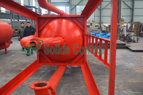 Solid control mud gas separator Gas Invasion Oilfield Solid Control Poorboy Degasser