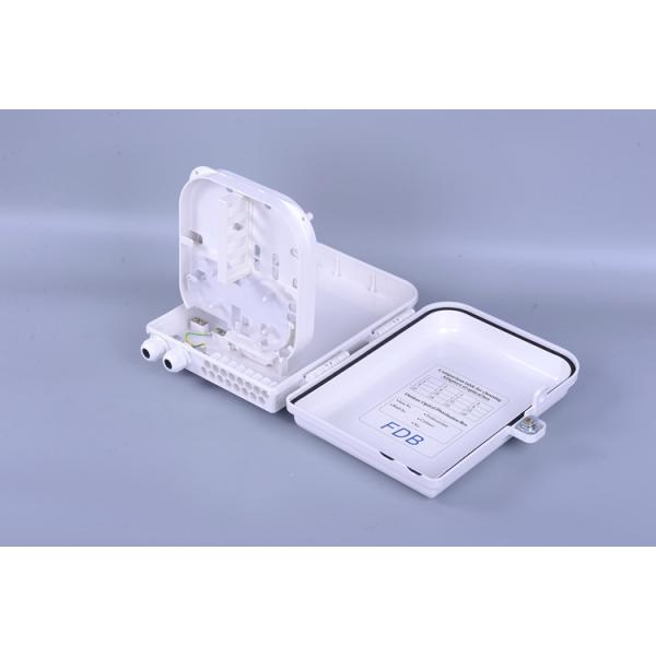 Plastic SMC Fiber Optic Distribution Box 16 Core SC Waterproof FTTH PLC Splitter