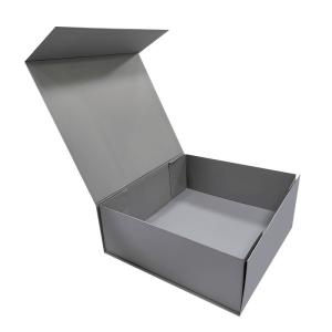 Quality Custom Folding Magnetic Rigid Collapsible Box With Embossing Printing Handling for sale