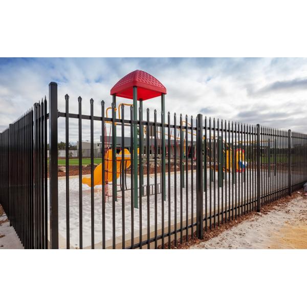 garrison fencing punched rails