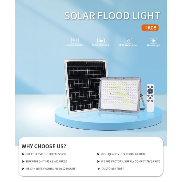 Ra80 Ultra Thin Solar Outdoor Flood Lights With Motion Sensor Warm White