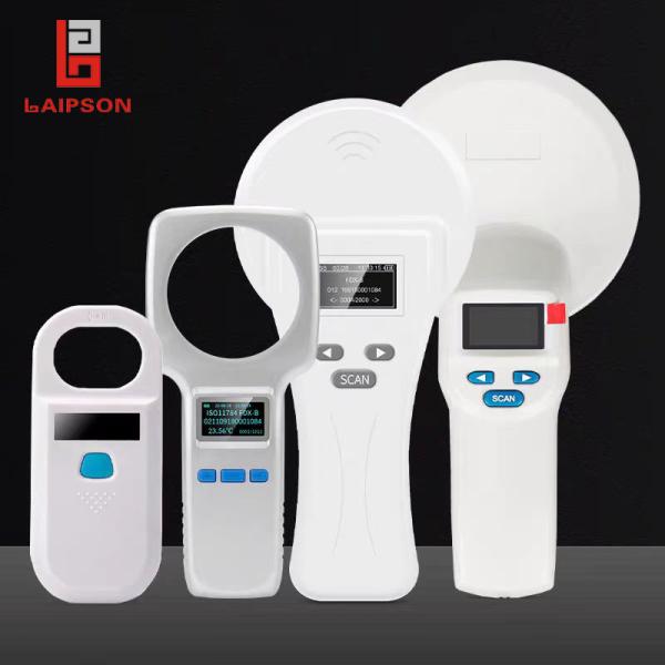 LF 134.2khz FDX-B Rfid Animal Ear Tag Reader Temperature Microchip Scanner
