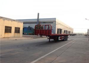 Quality 3 Axles Steel Flatbed Semi Trailer Mechanical Suspension Leaf Spring 13mmx90mm for sale