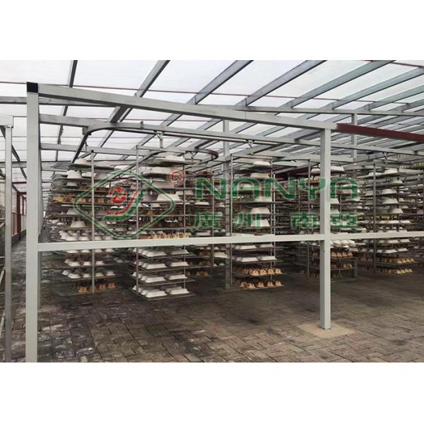 OEM Pulp Egg Tray Making Machine , Automated Paper Pulp Moulding Machine