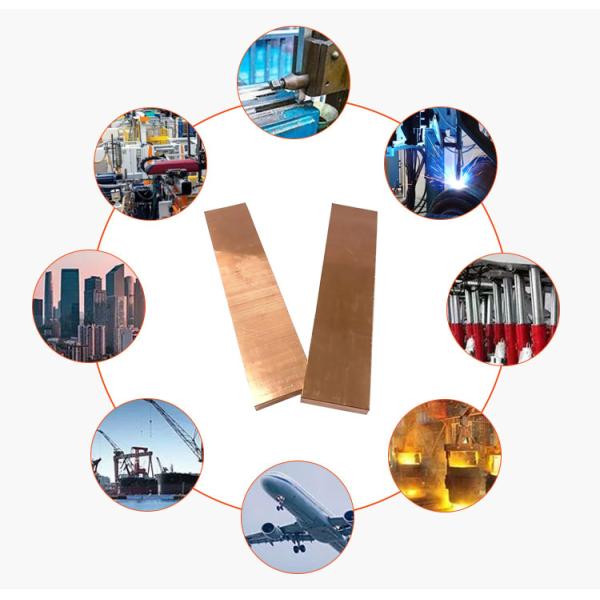 Cutting Service Provided Square Flat Round Copper Busbar for Various Applications