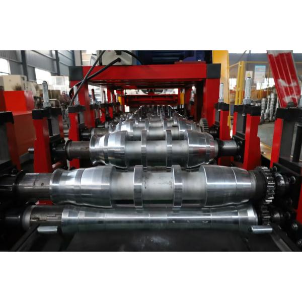 Portable Snap Lock Standing Seam Roll Forming Machine For 0.3-0.8mm Thickness