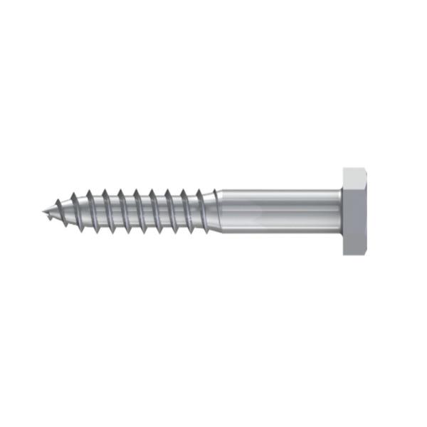 Corrosion Resistant Self Tapping Metal Screws with Double Thread and Fully Threaded Design