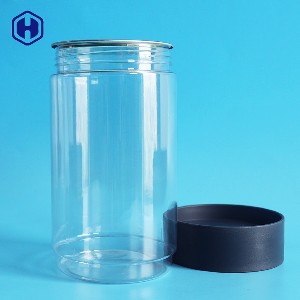 #307 EOE POE 998ML Clear Plastic Cans For Cashew Biscuits