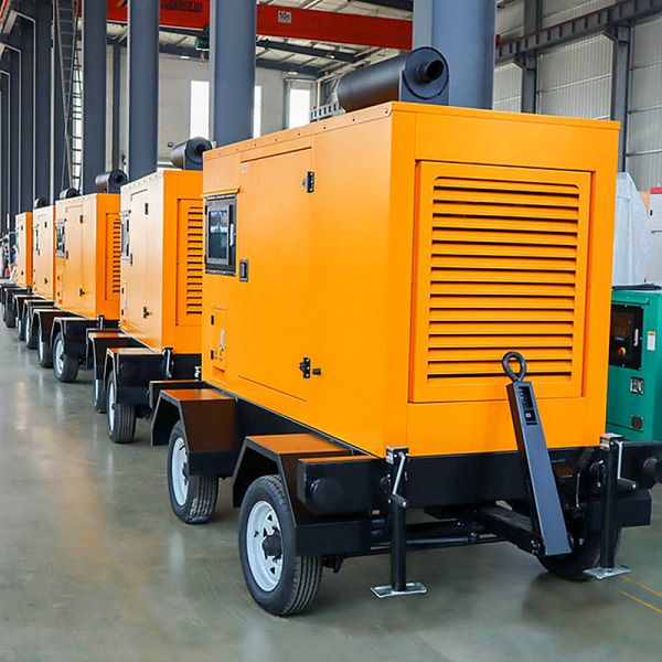 Portable Silent High Efficiency Diesel Generator for Mining Operations