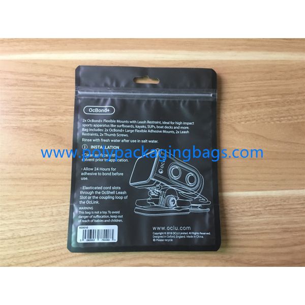 OPP Matte Composite Zipper Bag